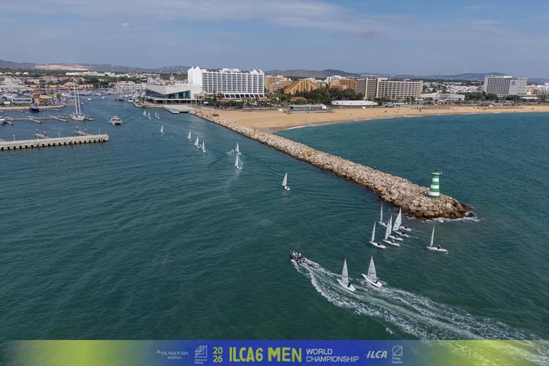 Day 3 - ILCA 6 Men's Worlds at Vilamoura, Portugal - photo © Vilamoura Sailing / Prow Group