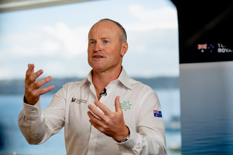 Glenn Ashby at the Team Australia launch, May 2026 - photo © Team Australia