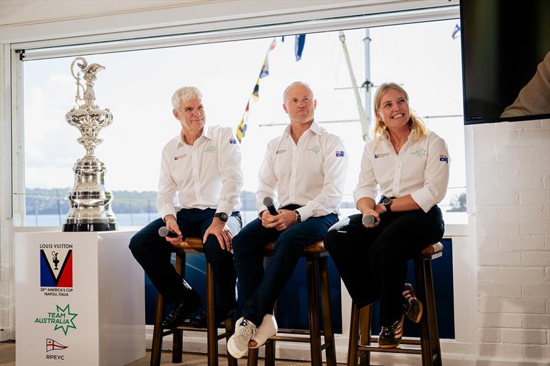 Glenn Ashby at the Team Australia launch, May 2026 - photo © Team Australia