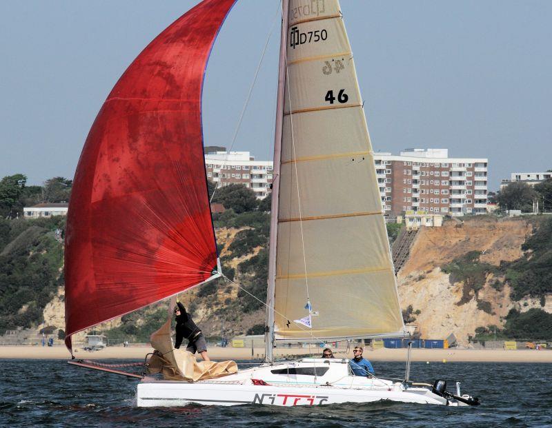 Multihull course on day 2 of the International Paint Poole Regatta - photo © Mark Jardine