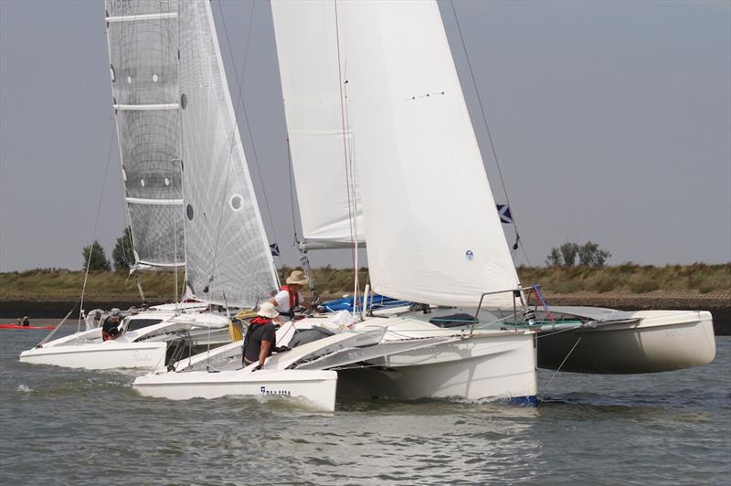 125th anniversary Burnham Week day 1 photo copyright Roger Mant taken at Royal Burnham Yacht Club and featuring the MOCRA class