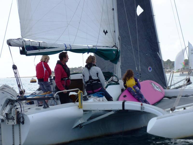 MOCRA Bembridge Regatta photo copyright Mike Samuelson taken at Bembridge Sailing Club and featuring the MOCRA class