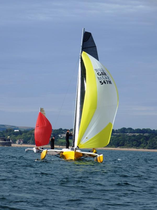 MOCRA Bembridge Regatta photo copyright Jerry Summers taken at Bembridge Sailing Club and featuring the MOCRA class