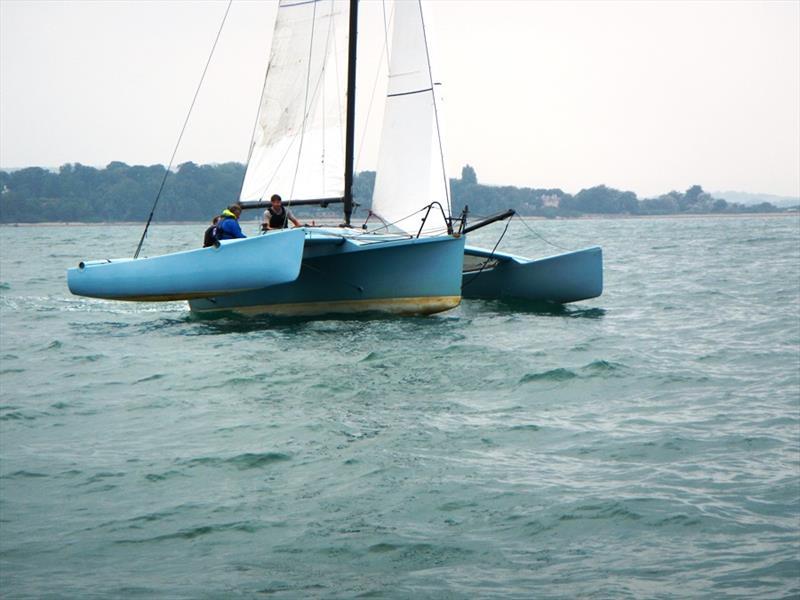 Bembridge MOCRA Regatta 2021 photo copyright Mike Samuelson taken at Bembridge Sailing Club and featuring the MOCRA class