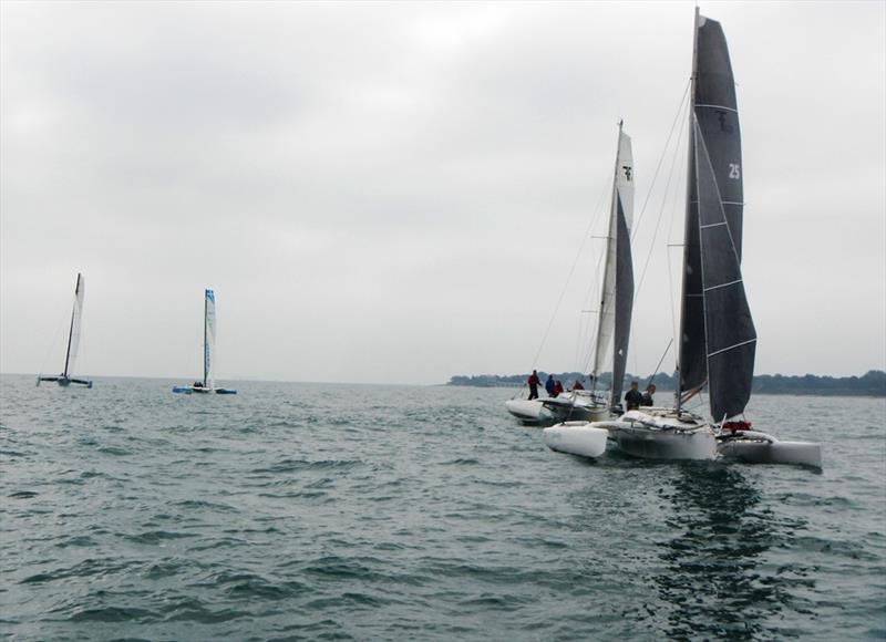 Bembridge MOCRA Regatta 2021 photo copyright Mike Samuelson taken at Bembridge Sailing Club and featuring the MOCRA class