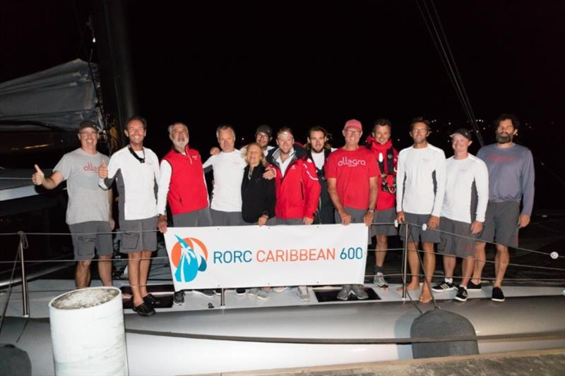 MOCRA winners - Adrian Keller's Nigel Irens-designed catamaran Allegra - 2020 RORC Caribbean 600 photo copyright RORC / Arthur Daniel taken at Royal Ocean Racing Club and featuring the MOCRA class