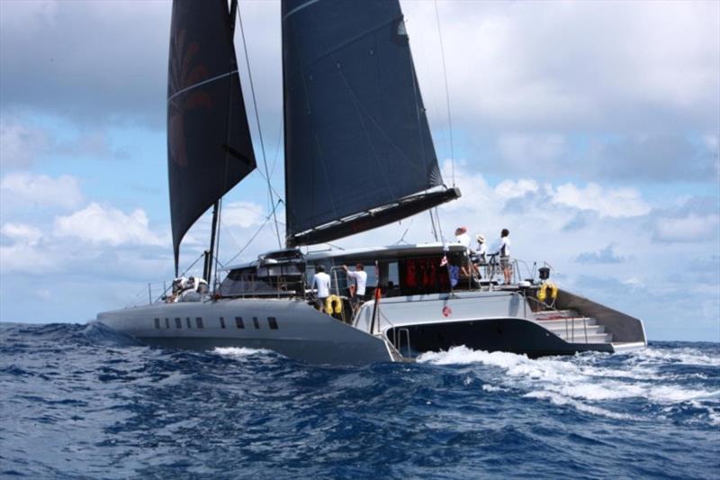 Allegra  - provisional winner of the multihull class after MOCRA correction - 2020 RORC Caribbean 600 - photo © Tim Wright / photoaction.com