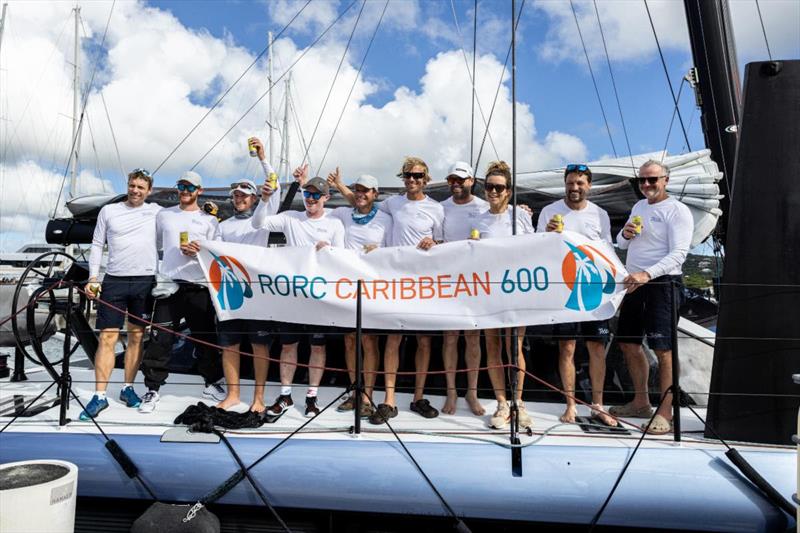 Alex Thomson on Ken Howery's Gunboat 68 Tosca (USA) set the benchmark for the MOCRA Class in the RORC Caribbean 600 - photo © Mags Hudgell / RORC