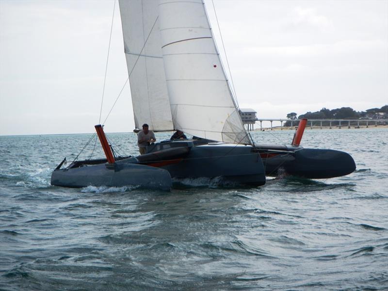 MOCRA National Championship 2023 at the Isle of Wight photo copyright Mike Samuelson taken at Bembridge Sailing Club and featuring the MOCRA class