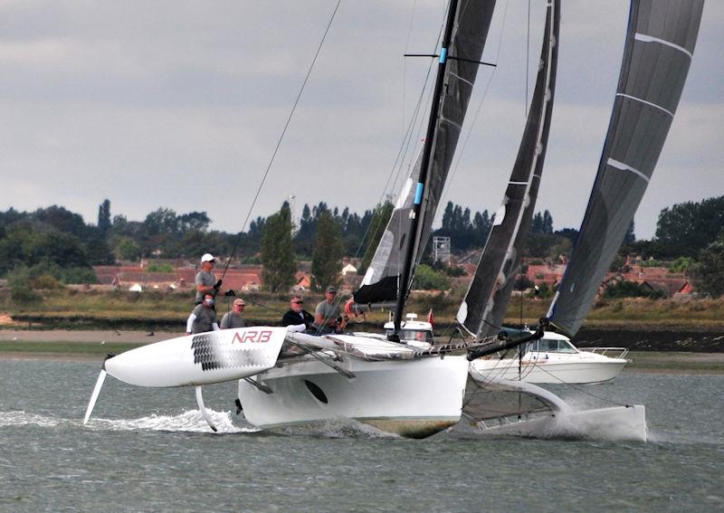 Burnham Week 2023 Day 1 photo copyright Alan Hanna taken at Burnham Sailing Club and featuring the MOCRA class