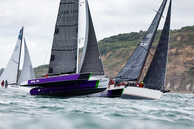 Round the Island Race 2025 -  photo copyright Paul Wyeth / www.pwpictures.com taken at Island Sailing Club, Cowes and featuring the MOCRA class