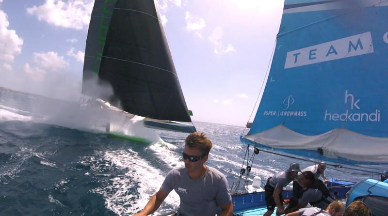 Team Concise/Ms Barbados smash the record in the Mount Gay Round Barbados Race - photo © Helena Darvelid / Team Concise