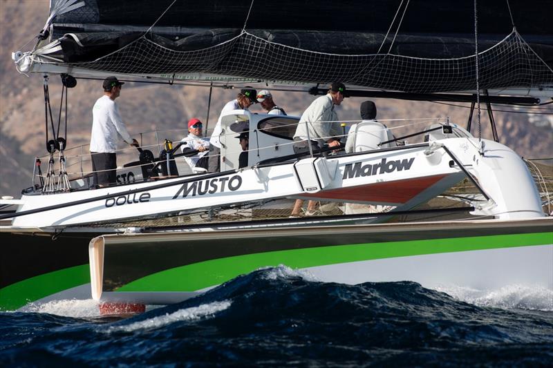 Line honours for Phaedo3 in the Newport Harbor Yacht Club Cabo Race photo copyright Rachel Fallon Langdon / Team Phaedo taken at Newport Harbor Yacht Club and featuring the MOD70 class