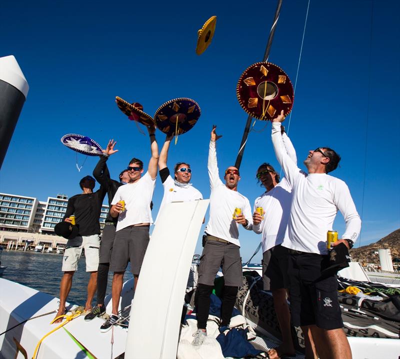 Line honours for Phaedo3 in the Newport Harbor Yacht Club Cabo Race photo copyright Rachel Fallon Langdon / Team Phaedo taken at Newport Harbor Yacht Club and featuring the MOD70 class