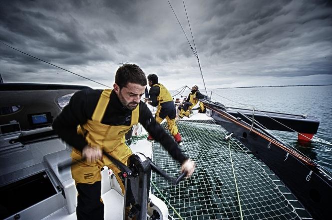 Spindrift Racing in the KRYS OCEAN RACE photo copyright Spindrift Racing taken at  and featuring the MOD70 class