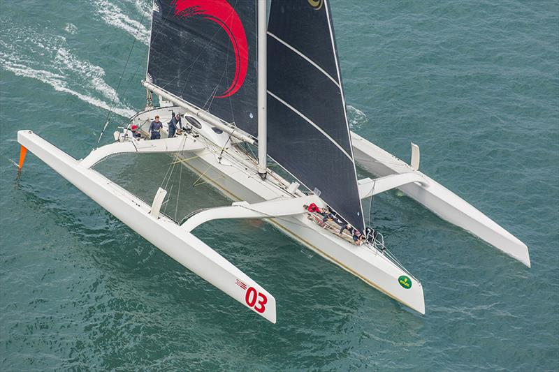 MOD Beau Geste at the start of the Rolex China Sea Race 2018 - photo © Rolex / Daniel Forster