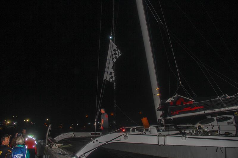 Arriving in Gladstone - 55th Brisbane to Gladstone Multihull Yacht Race 2019 photo copyright Chris Dewar taken at  and featuring the MOD70 class