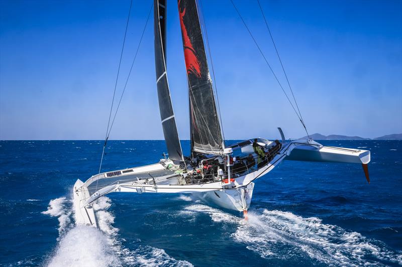 Beau Geste - MOD70 - Hamilton Island Race Week - Day 5, August 23, 2019 photo copyright Craig Greenhill / Saltwater Images taken at Hamilton Island Yacht Club and featuring the MOD70 class