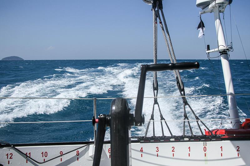 Blasting away at 30kts - Beau Geste - Day 5 - Hamilton Island Race Week, August 23, 2019 photo copyright Richard Gladwell taken at Hamilton Island Yacht Club and featuring the MOD70 class