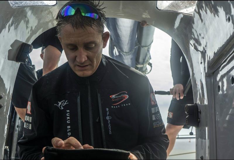 Miles Seddon was navigator on the MOD70 Phaedo3 which set the Multihull Race Record in 2015 of 5 days 22 hrs 46 mins 03 secs - RORC Transatlantic Race - photo © Dan Ling / Scallywag