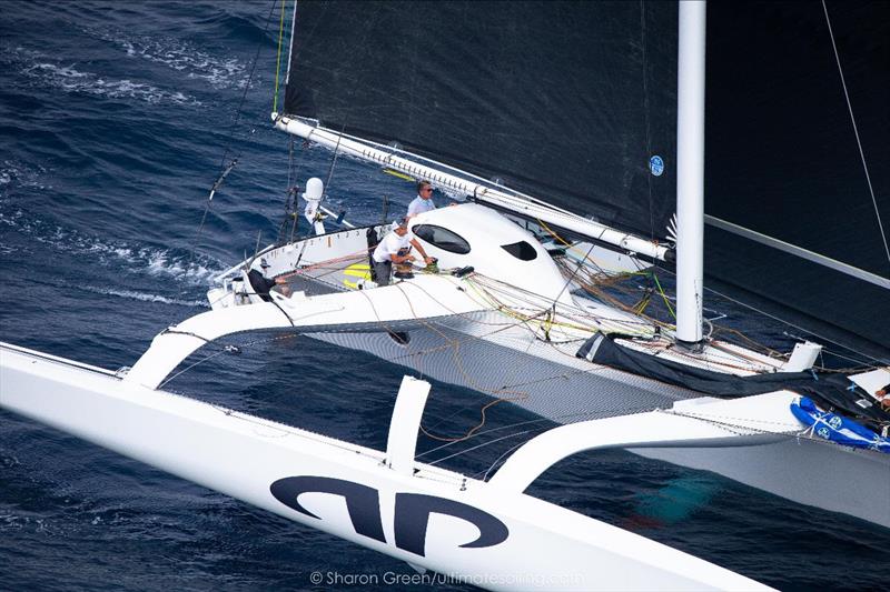 Argo, a MOD 70 trimaran, is one of two multihulls with record-setting potential - 52nd Newport Bermuda Race photo copyright Sharon Green / Ultimate Sailing taken at Royal Bermuda Yacht Club and featuring the MOD70 class