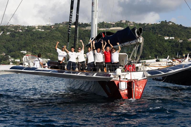 FILA - Maserati Multi70 - RORC Transatlantic Race photo copyright FILA taken at  and featuring the MOD70 class