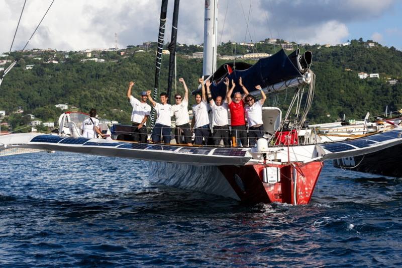 Giovanni Soldini's Maserati Multi70 photo copyright Arthur Daniel taken at Royal Ocean Racing Club and featuring the MOD70 class