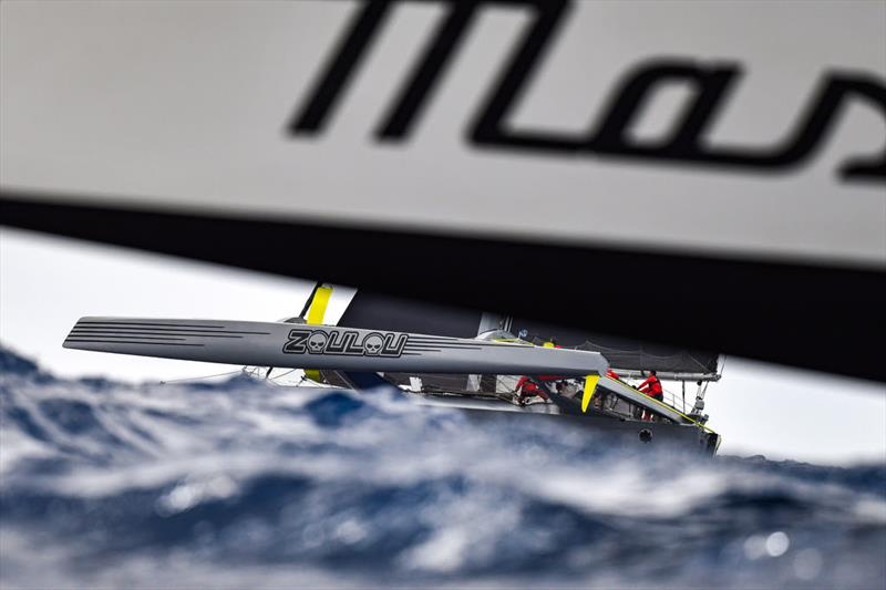 Giovanni Soldini's Maserati Multi70 (ITA) and MOD70 Zoulou (FRA) start the 14th RORC Caribbean 600 - photo © James Tomlinson