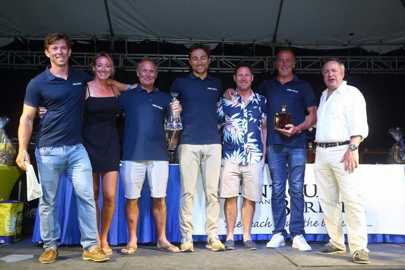 MOD70 Zoulou (FRA) sailed by Erik Maris won Multihull Line Honours - 2023 RORC Caribbean 600 - photo © Tim Wright / Photoaction.com