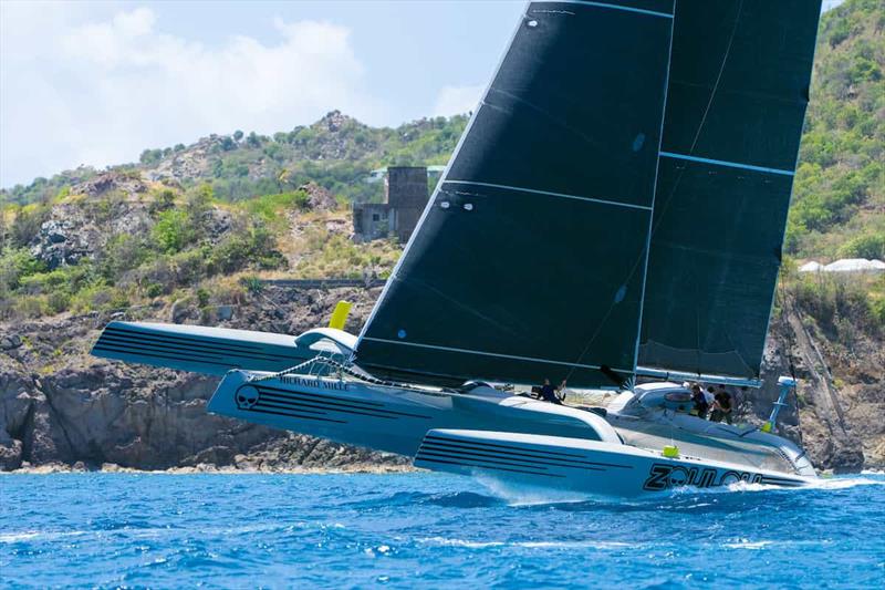 Les Voiles de St Barth Richard Mille photo copyright Christophe Jouany taken at Saint Barth Yacht Club and featuring the MOD70 class