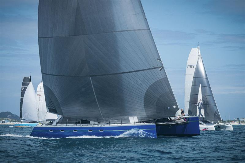 Following on from his Swan 65 and MOD70, Riccardo Pavoncelli's latest Mana is a Gunboat 66 photo copyright Laurens Morel taken at Royal Ocean Racing Club and featuring the MOD70 class