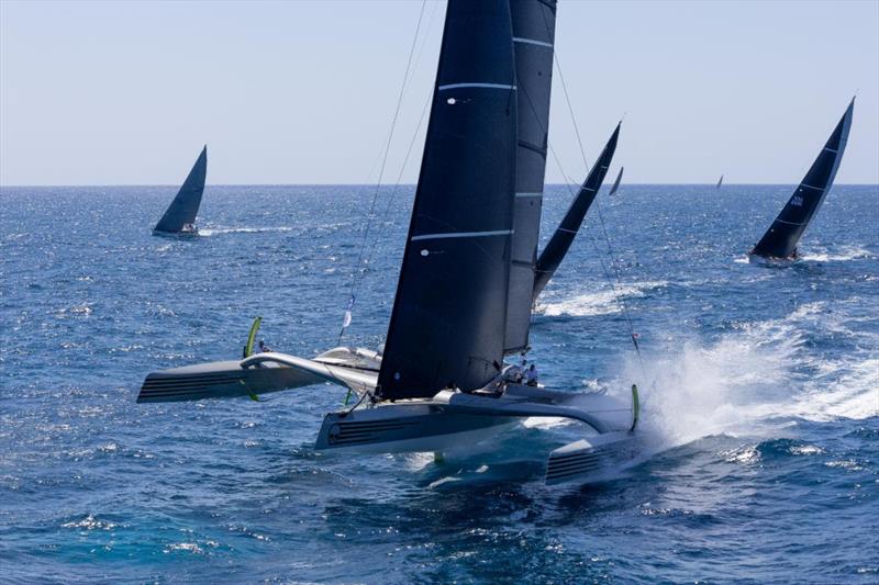 MOD70 Zoulou (FRA) - RORC Caribbean 600 photo copyright Tim Wright / RORC taken at Royal Ocean Racing Club and featuring the MOD70 class