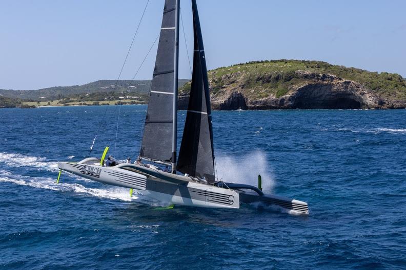 MOD70 Zoulou - RORC Caribbean 600 - photo © Tim Wright / RORC