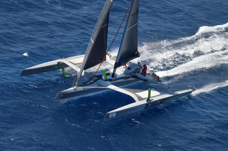 AEGEAN 600 photo copyright Nikos Alevromytis & Vagelis Fragoulis taken at Hellenic Offshore Racing Club and featuring the MOD70 class