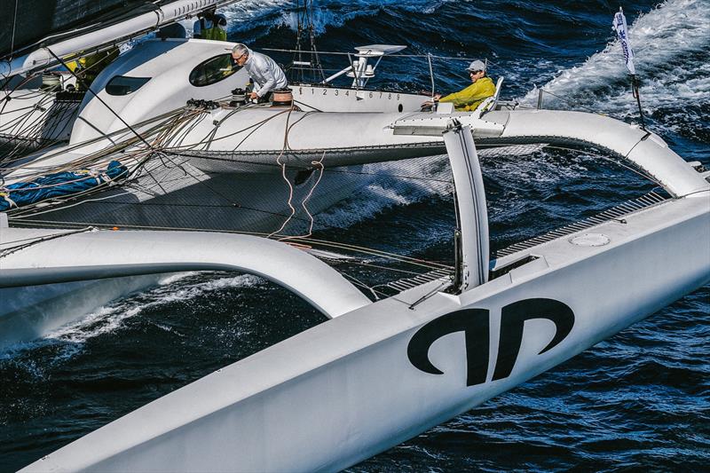Argo - 2026 RORC Transatlantic Race day 3 photo copyright Sailing Energy taken at Royal Ocean Racing Club and featuring the MOD70 class