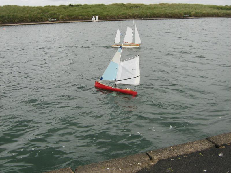 The weekly Schooner bash at Fleetwood photo copyright Tony Wilson taken at Fleetwood Model Yacht Club and featuring the Model Yachting class