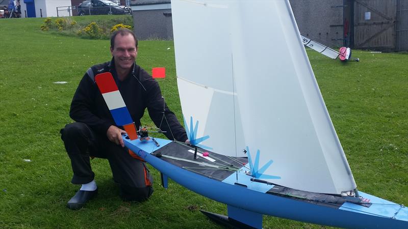 UK (Vane) A-Class Championship at Fleetwood photo copyright John Taylor taken at Fleetwood Model Yacht Club and featuring the Model Yachting class