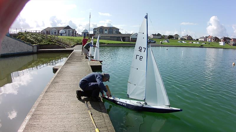 Vane 'A' Bradford Cup at Fleetwood photo copyright Tony Wilson taken at Fleetwood Model Yacht Club and featuring the Model Yachting class