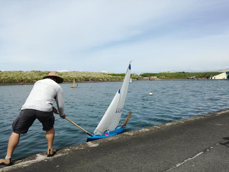 Marblehead Vane Boats at Fleetwood photo copyright David Foster taken at Fleetwood Model Yacht Club and featuring the Model Yachting class