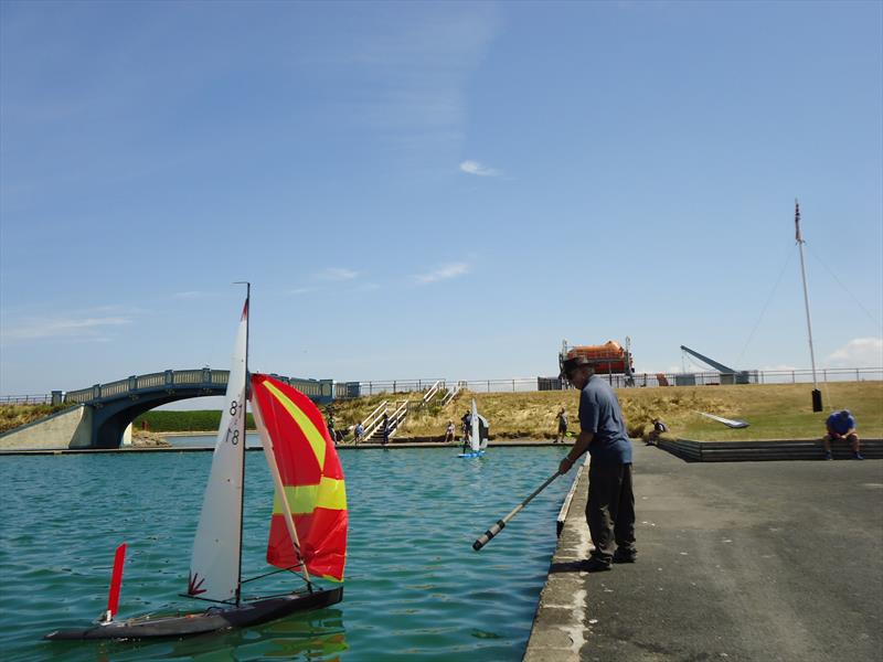 Vane 'A' model yachting at Fleetwood - photo © Tony Wilson