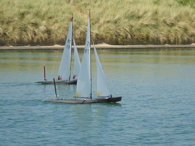Vane 'A' model yachting at Fleetwood photo copyright Tony Wilson taken at Fleetwood Model Yacht Club and featuring the Model Yachting class