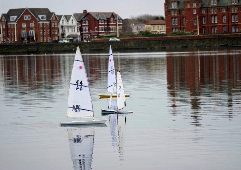 RC Laser Winter Series at Southport, West Lancashire YC photo copyright Amy Brown taken at West Lancashire Yacht Club and featuring the Model Yachting class