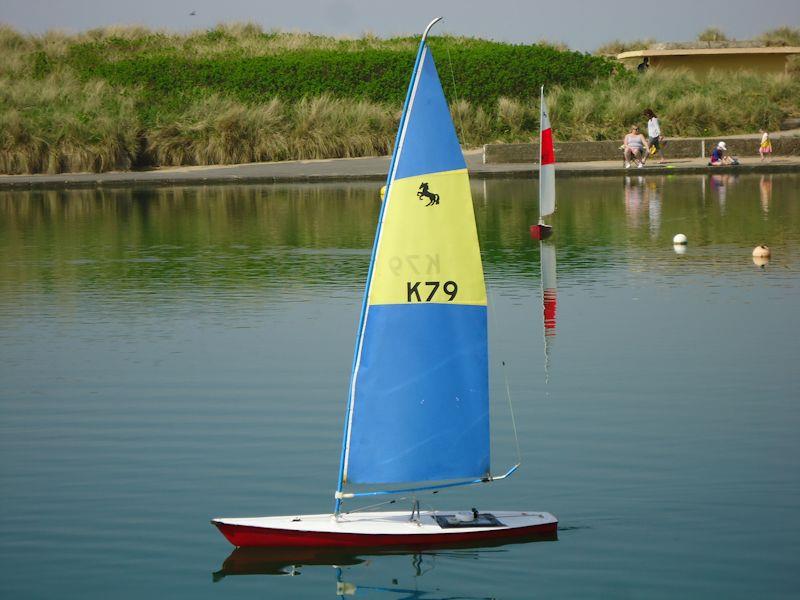 Mustang radio controlled yacht photo copyright Tony Wilson taken at Fleetwood Model Yacht Club and featuring the Model Yachting class