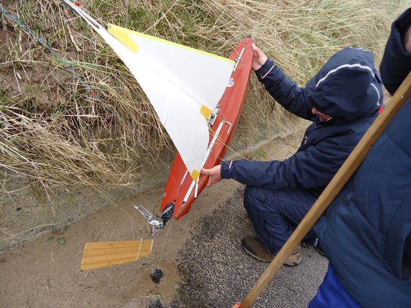 The Woods Cup for Vane 36R fleet at Fleetwood photo copyright Tony Wilson taken at Fleetwood Model Yacht Club and featuring the Model Yachting class