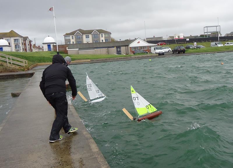 The Woods Cup for Vane 36R fleet at Fleetwood photo copyright Tony Wilson taken at Fleetwood Model Yacht Club and featuring the Model Yachting class