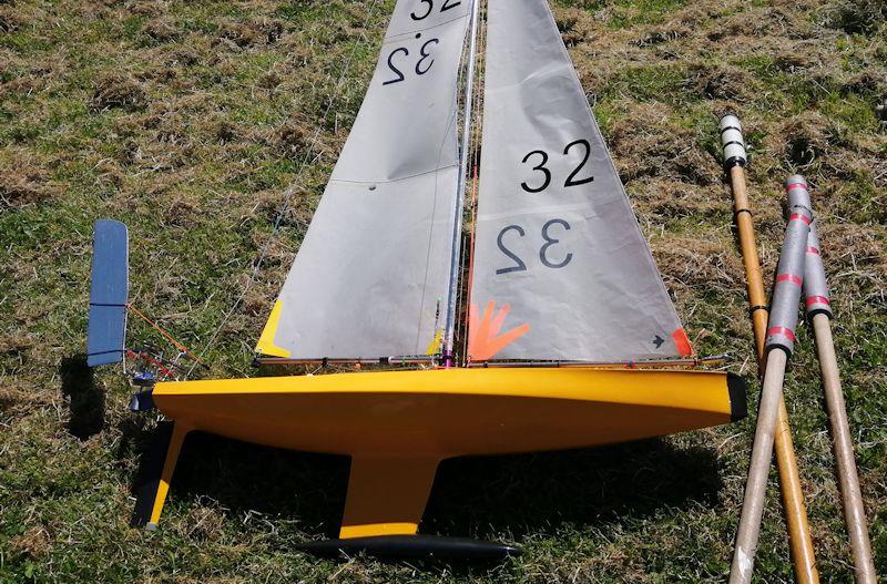 The Woodhouse Trophy for Vane 36R model boats photo copyright Tony Wilson taken at Fleetwood Model Yacht Club and featuring the Model Yachting class