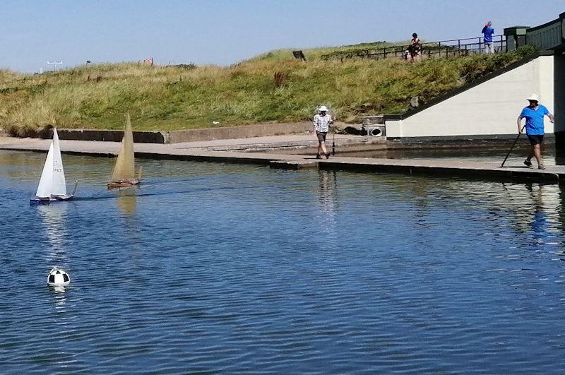  Marblehead Vane for the 'Bill the Milk Trophy' at Fleetwood photo copyright Tony Wilson taken at Fleetwood Model Yacht Club and featuring the Model Yachting class