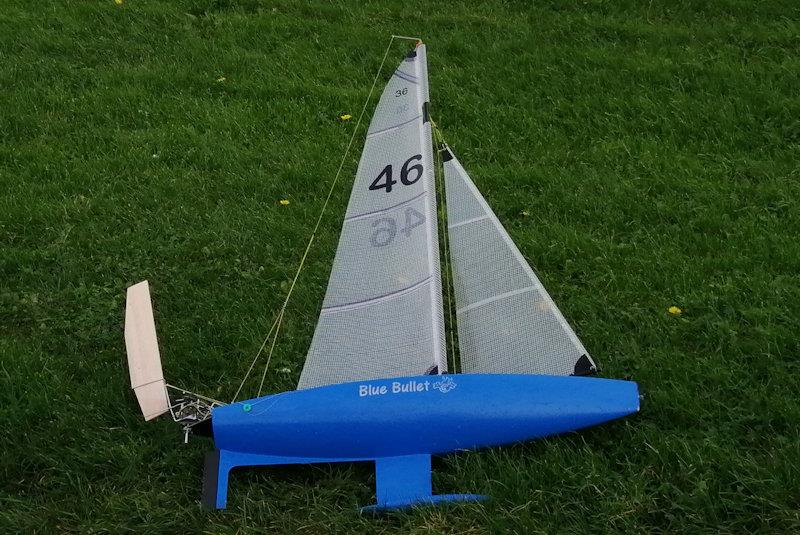 Blue Bullet - Vane 36R (free sailing model yachts) David Rose Trophy at Fleetwood photo copyright Tony Wilson taken at Fleetwood Model Yacht Club and featuring the Model Yachting class