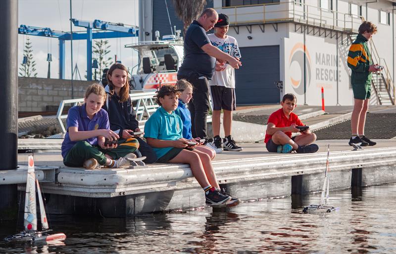 Remote control boats at Mandurah - photo © Australian Sailing