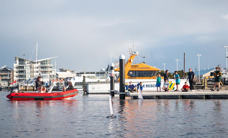 Remote control boats at Mandurah - photo © Australian Sailing